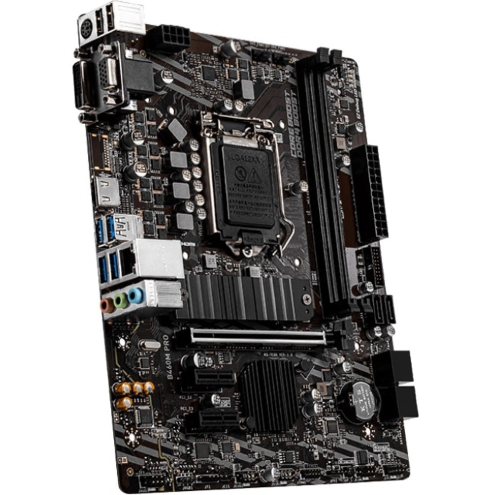 Intel Mobo Msi B460m Pro MSI B460M PRO Desktop Motherboard Intel