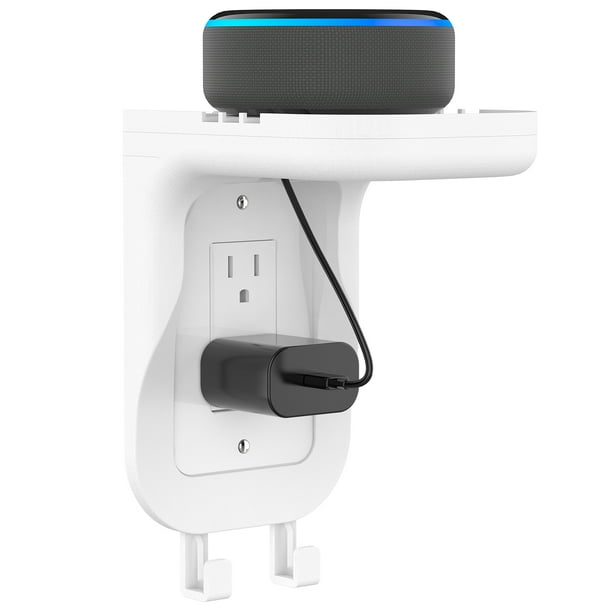 WALI Wall Bathroom Shelf Standard Vertical Duplex GFCI Decorative