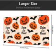 thumbnail image 4 of XMXT Non-Slip Gaming Mouse Pad, Trick or Treat Pumpkin Print Mousepad Computer Keyboard Mats Desk Pads Office Decor Accessories, 15.8"x29.5", 4 of 8