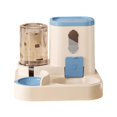 thumbnail image 4 of Comedero y dispensador de agua automático para gatos 2 en 1, cuenco para comida y agua para mascotas Azul, 4 of 9