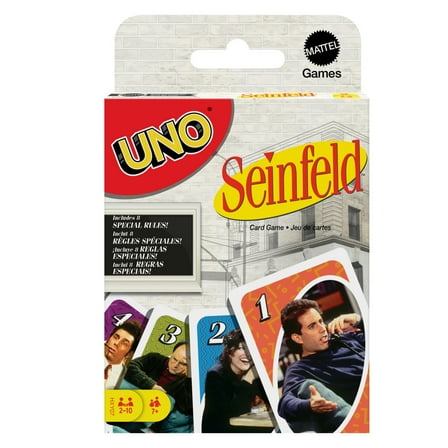 UNO Seinfeld Card Game for Kids, Adults & Family Night with Deck Inspired by the TV Show