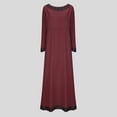 thumbnail image 2 of Kiplyki Fall Dresses for Women Slimming Round Neck Medieval Long Dresses, 2 of 5