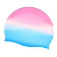 thumbnail image 4 of Gorra de piscina Sharpla Unisex adultos impermeable elástico silicona deportes, 4 of 7