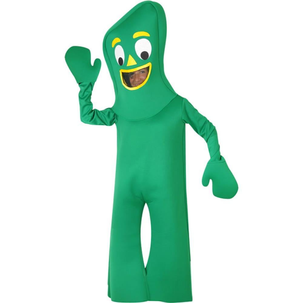 Child Green Clay Man Costume~Medium 7-10 / green 