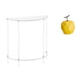 thumbnail image 1 of Mesa Auxiliar De Porcelana Acrílica Con Escultura Geométrica De Frutas Para Espacios Pequeños, Baño, Sala De Estar, Festival, Oficina, Decoración Coleccionable, 1 of 8