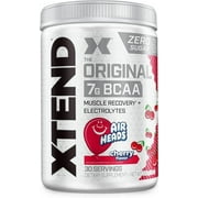 XTEND Original BCAA Powder, Airheads Cherry, Muscle Recovery, Electrolytes, 30 Servings