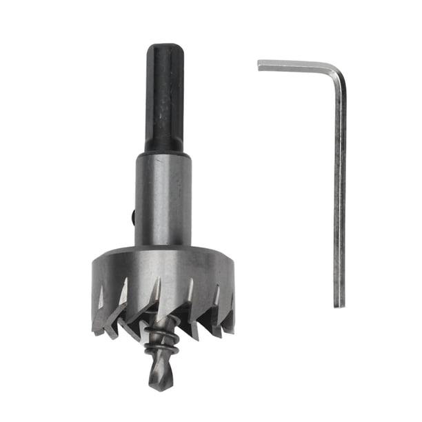 Broca perforadora, sierra perforadora HSS Sierra perforadora más grande para carpintería Sierra perforadora HSS probada y confiable NikouMX herramienta