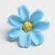 thumbnail image 3 of 50 cabezas de flores artificiales de seda de 4 cm para manualidades azul, 3 of 9