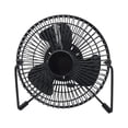 thumbnail image 6 of LED USB Clock Fan with LED Light Real Time Display Travel Table Fan Desk Fan 6 Inch Calendar, 6 of 10