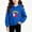 Blue, variant on Zorckvet Girls Fleece Sweatshirts with Ribbed Cuffs and Side Pockets