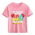 thumbnail image 5 of MZXELPRJD Baby Boy Clothes 100 Days of School Shirt for Kids Toddler Boys Girls Back to School T-Shirt Kindergarten Happy Gifts Tops, 5 of 7
