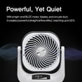 thumbnail image 6 of Soleus Air 9" Tabletop Digital Display Air Circulator with Remote Control, 6 of 6