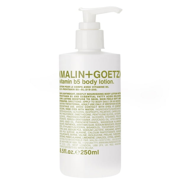 Loción corporal Malin + Goetz Vitamin B5 250 ml para mujeres y hombres