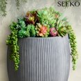 thumbnail image 3 of Suculentas artificiales SEEKO, 28 piezas, decoración de imitación realista, 3 of 6