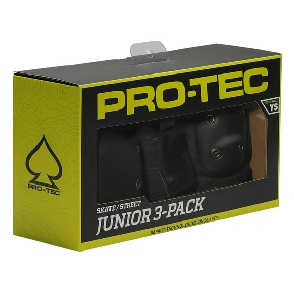Pro-Tec Junior 3-Pack Skateboard Pads (Jeune Moyen)