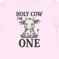 thumbnail image 4 of Inktastic Holy Cow I'm One Birthday Boys or Girls Baby T-Shirt, 4 of 5