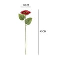 thumbnail image 5 of Mdesiwst Artificial Sunflower Branch with Stem Home Wedding Party Faux Flower Floral Arrangement Indoor Outdoor Garden Decoration, 5 of 7