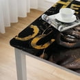 thumbnail image 5 of WYYP Woman Portrait Square Tablecloth for Picnic Dining Kitchen Farmhouse 100% Polyester Fiber 46*46, 5 of 8