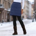 thumbnail image 5 of mgoYE Women's Quilted Skirts Winter Outdoor Insulated Skirts for Hiking Running Golf(Navy,M), 5 of 9