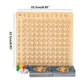 thumbnail image 3 of B Wooden Addition Board Game Version B Math Learning Toy For Kids Educational Stem Toy Christmas Gift Great For Classroom Use, 3 of 7