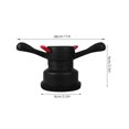 thumbnail image 2 of Homoyoyo Car Wheel Alignment Tool Kit Black Rubber Tire Maintenance 1Pcs, 2 of 8