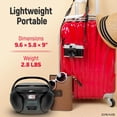 thumbnail image 4 of Boombox portátil Craig CD6925 Bluetooth AM/FM estéreo, 4 of 7