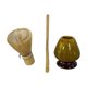 thumbnail image 1 of Toystoory Juego de Matcha japonés, batidor de bambú, juegos de té de cucharadita, casa interior, cocina, herramientas para hacer té, regalos Teteras amarillo, 1 of 6