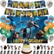 thumbnail image 4 of Decoración de fiesta de cumpleaños del Robot salvaje, globo de Robot salvaje, pancarta de fondo, suministro de fiesta, juguetes para niños, 4 of 5