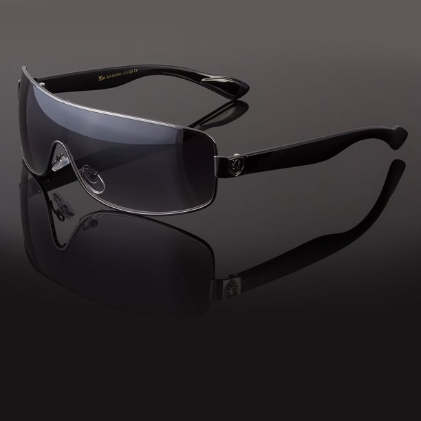Khan Shield Sunglasses Mens Sport Running Fishing Golfing Driving