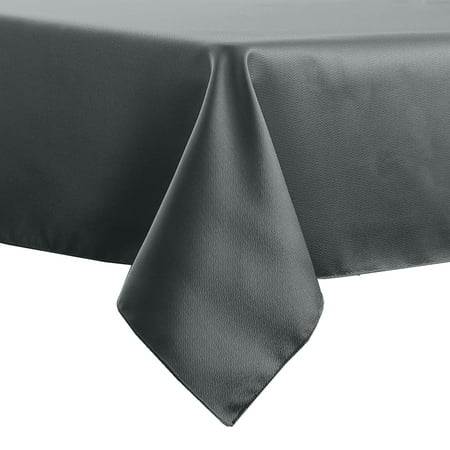 

Ultimate Textile (2 Pack) Herringbone - Fandango 60 x 108-Inch Rectangular Tablecloth Charcoal Grey