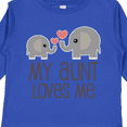 thumbnail image 4 of Inktastic My Aunt Loves Me Boys or Girls Long Sleeve Toddler T-Shirt, 4 of 5