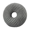thumbnail image 1 of Donut Pillow Ear Piercing Pillow with Removable Pillowcase, Neck , O Black, 1 of 8