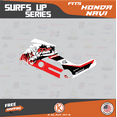 thumbnail image 4 of Kalair GFX Graphics Kit for Honda NAVI (2016-2022) Surfsup Series, 4 of 5