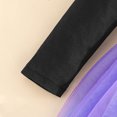thumbnail image 5 of Likimi Child Girls Hallowmas Dress Crew Neck Long Sleeve Halloween Cat Print For Party Fashion Dresses Size 2-3 Years, 5 of 9