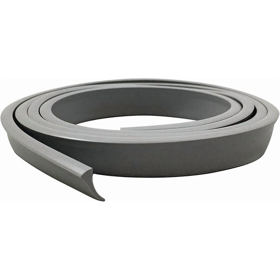 Thermwell Y3750 1/2-Inch x 37-Inch Vinyl "Y" Shaped Storm Door Bottom Replacement Insert For Aluminum Storm Doors, Gray