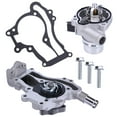 thumbnail image 3 of HUOEPU Engine Water Pump Kit w/Gasket with Thermostat Housing Replacement for Buick Encore 2013-2020, Chevrolet Cruze 2011-2016, Sonic 2012-2020, Trax 2013-2021 Replace 55579016, 55593034, 3 of 17