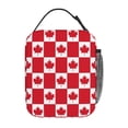 thumbnail image 2 of Insulated Lunch Bag Flag Of Canada Reusable Lunch Box for Men Women, 2 of 7