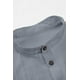 thumbnail image 3 of Camisas de lino para hombre, de manga corta, informales, de algodón, con botones, estilo henley, para playa, de verano, corte regular, 3 of 5