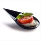 thumbnail image 4 of 100 Piezas de Platos de Aperitivo Irrompibles con Forma de Gota, Vajilla de Plástico Reutilizable, de Degustación, para Salsa, para Helado, A, 4 of 4