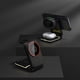thumbnail image 5 of Cargador inalámbrico plegable multifuncional, carga rápida de 15W con luz LED, 4 en 1 magnético, negro, 5 of 9