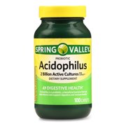 Spring Valley Probiotic Acidophilus Caplets, 100 Count