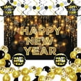 thumbnail image 5 of KatchOn Black & Gold New Year Decorations 2026 - Pack of 50 | Banner, Balloons, Backdrop for New Year's Eve Party Supplies, 5 of 5