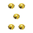 thumbnail image 2 of Youkk Belles Bagues en Or Déclaration pour Femmes à la Mode Bagues Durables pour Femmes Jaune 5Set, 2 of 6