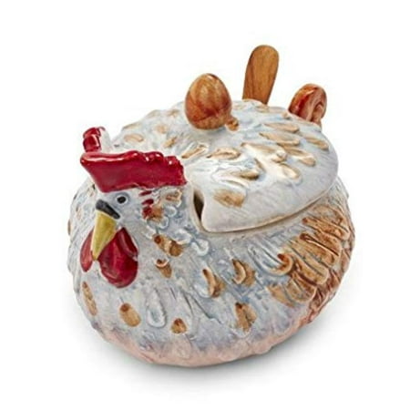 Jacques Pepin Collection Chicken Sugar Bowl G451AC, The best cooking is a happy marriage between technique and creativity, and who better to demonstrate this than.., By Sur La