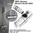 lianhanyi Strong Shower Head Riser Rail Clamp Bracket Holder 1825/22mm