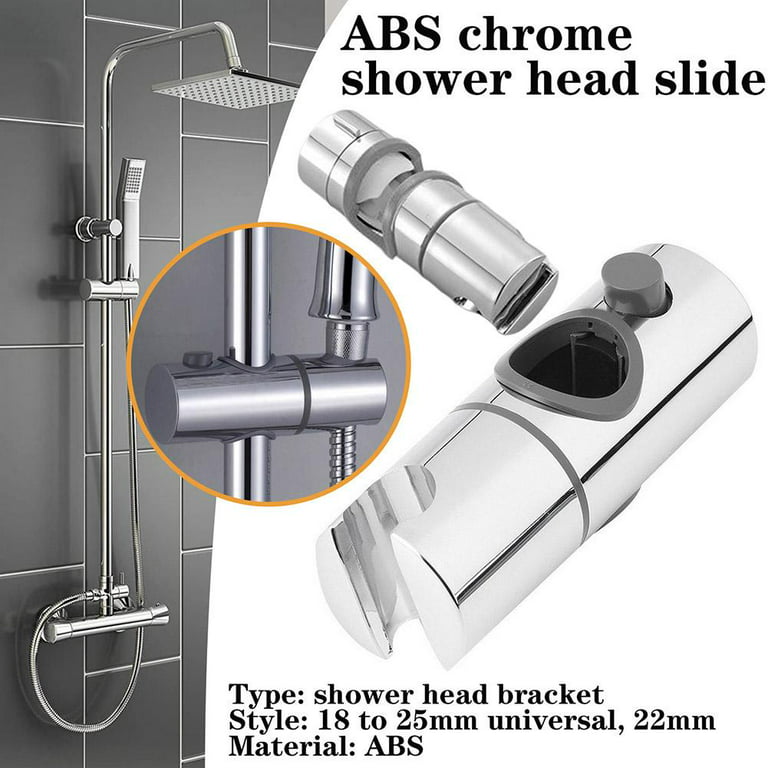 Support de douche pour barre D. 18 mm ajustable