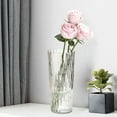 thumbnail image 5 of WNEXOPE Transparent Plastic Flower Vase for Home Decor, Versatile Geometric Design for Office, Balcony, and Hotel Arrangements, Stylish Flower Bucket, 5 of 6