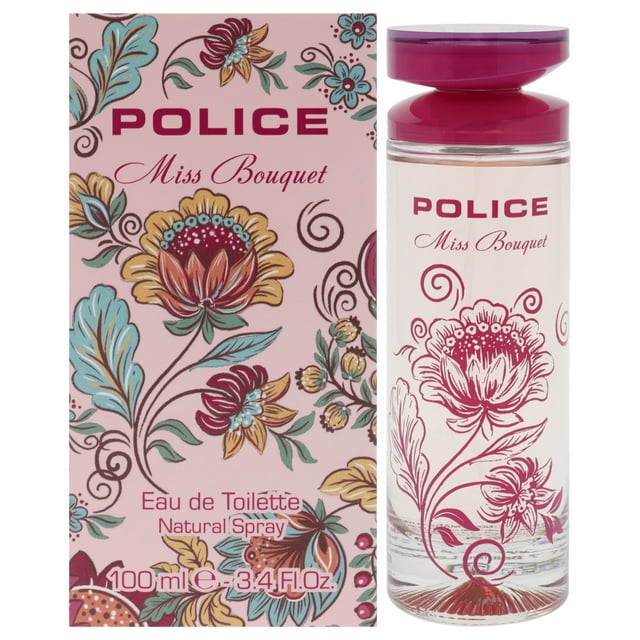 Miss Bouquet de Police para mujeres - Spray EDT de 3,4 oz