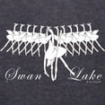 thumbnail image 3 of CafePress - Swan Lake Ballet Hooded Long Sleeve T Shirt - Mens Hooded Shirt, 3 of 3