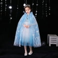 thumbnail image 2 of Princess Hooded Cape Cloaks Costume for Girls Dress Up, 2 of 7